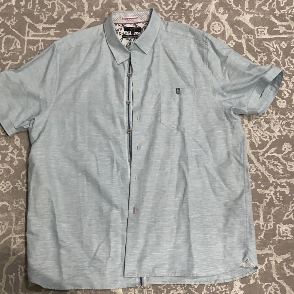 Ted Baker Short Sleeve Dress Shirt